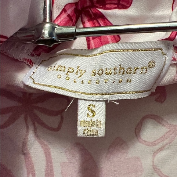 # 1143+ Pink and Red Bow Print Pajama Set - Picture 3 of 6